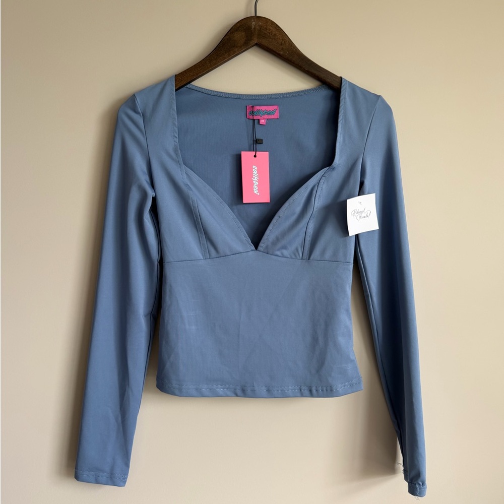nwt edikted long sleeve top